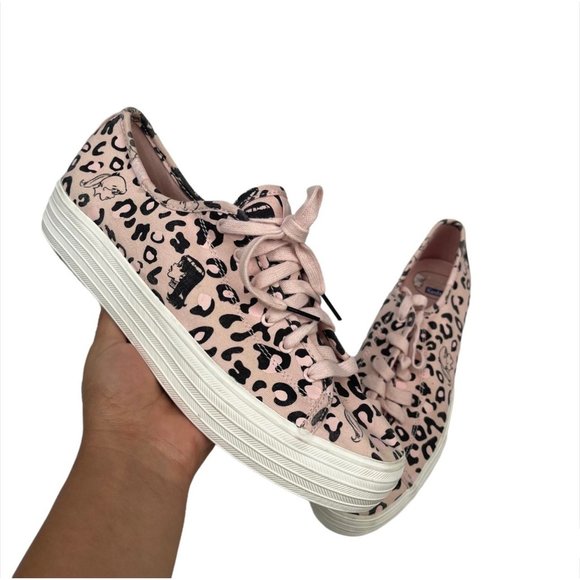 Keds x Betty Veronica Triple Kick Leopard Sneakers Shoes